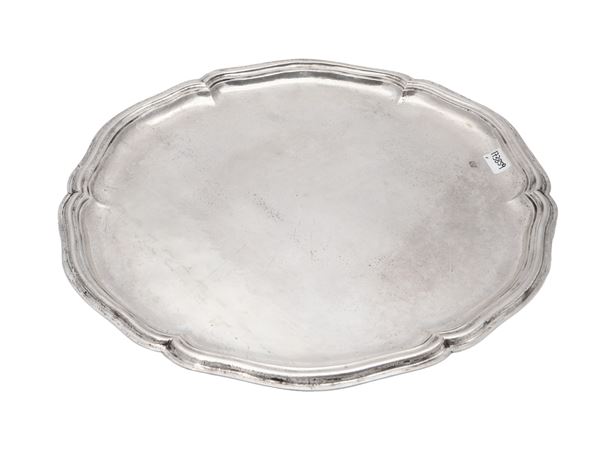 Silver tray