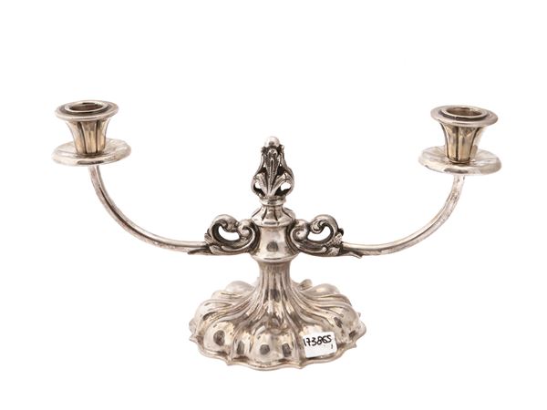 Candelabro in argento, Proserpio Achille Milano