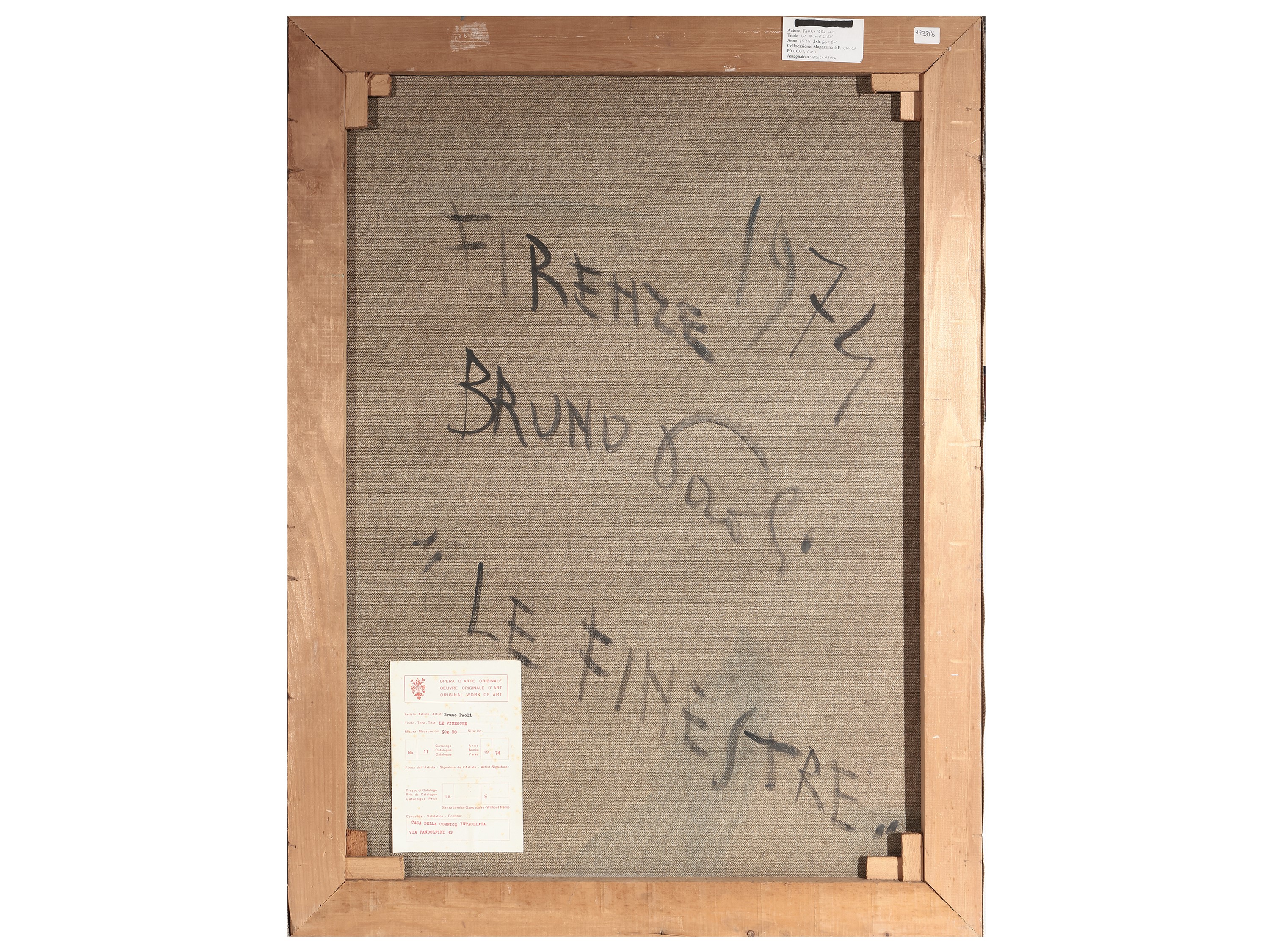Bruno Paoli - Le Finestre 1974