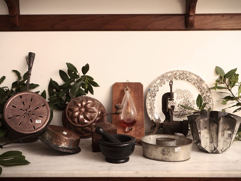 Lotto di Accessori Rustici D'epoca