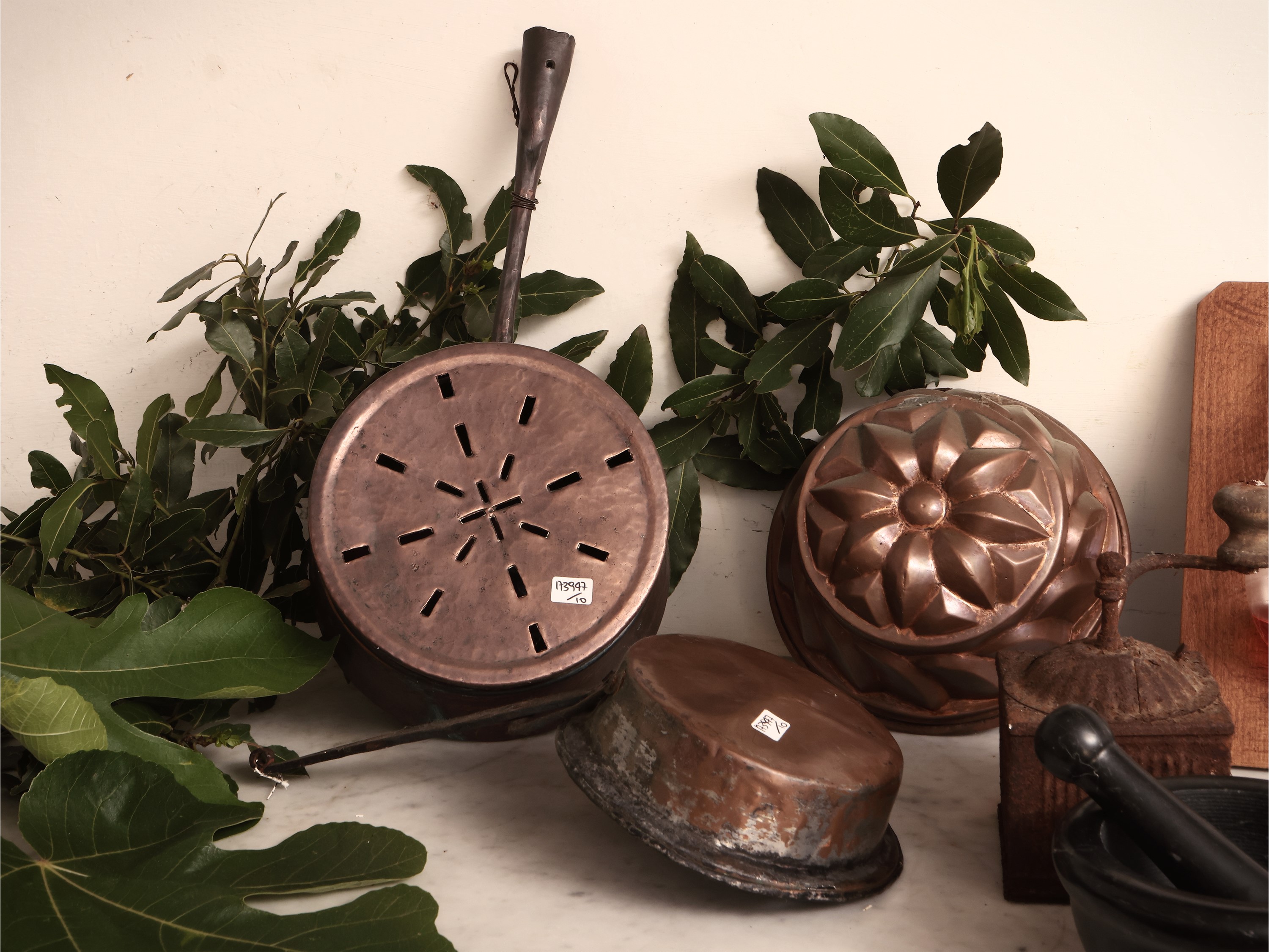 Lotto di Accessori Rustici D'epoca