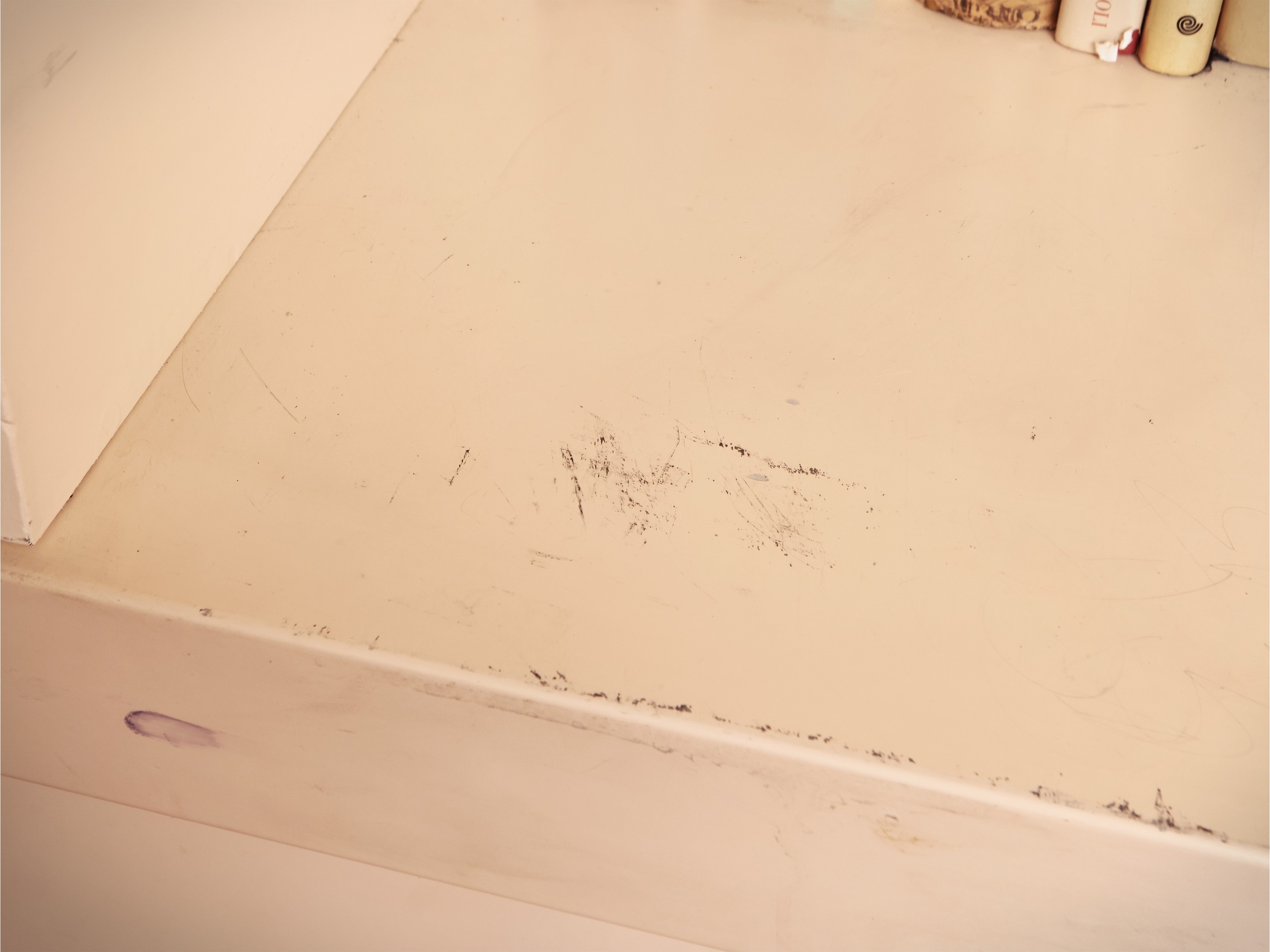 Libreria Angolare in Laminato Bianco