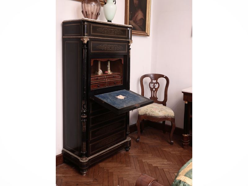 Secretaire in Legno Ebanizzato