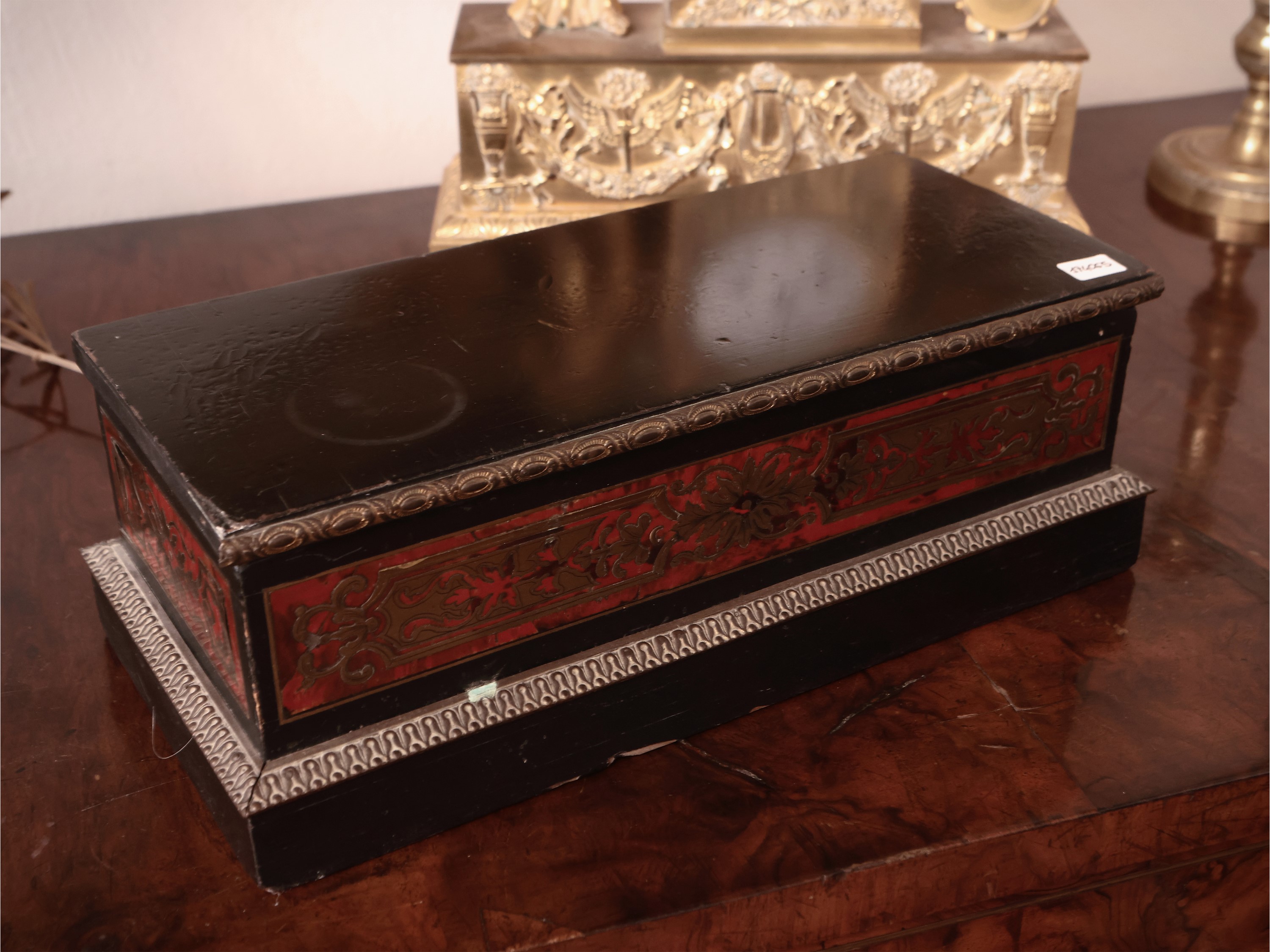 Scatola Musicale in Legno Ebanizzato