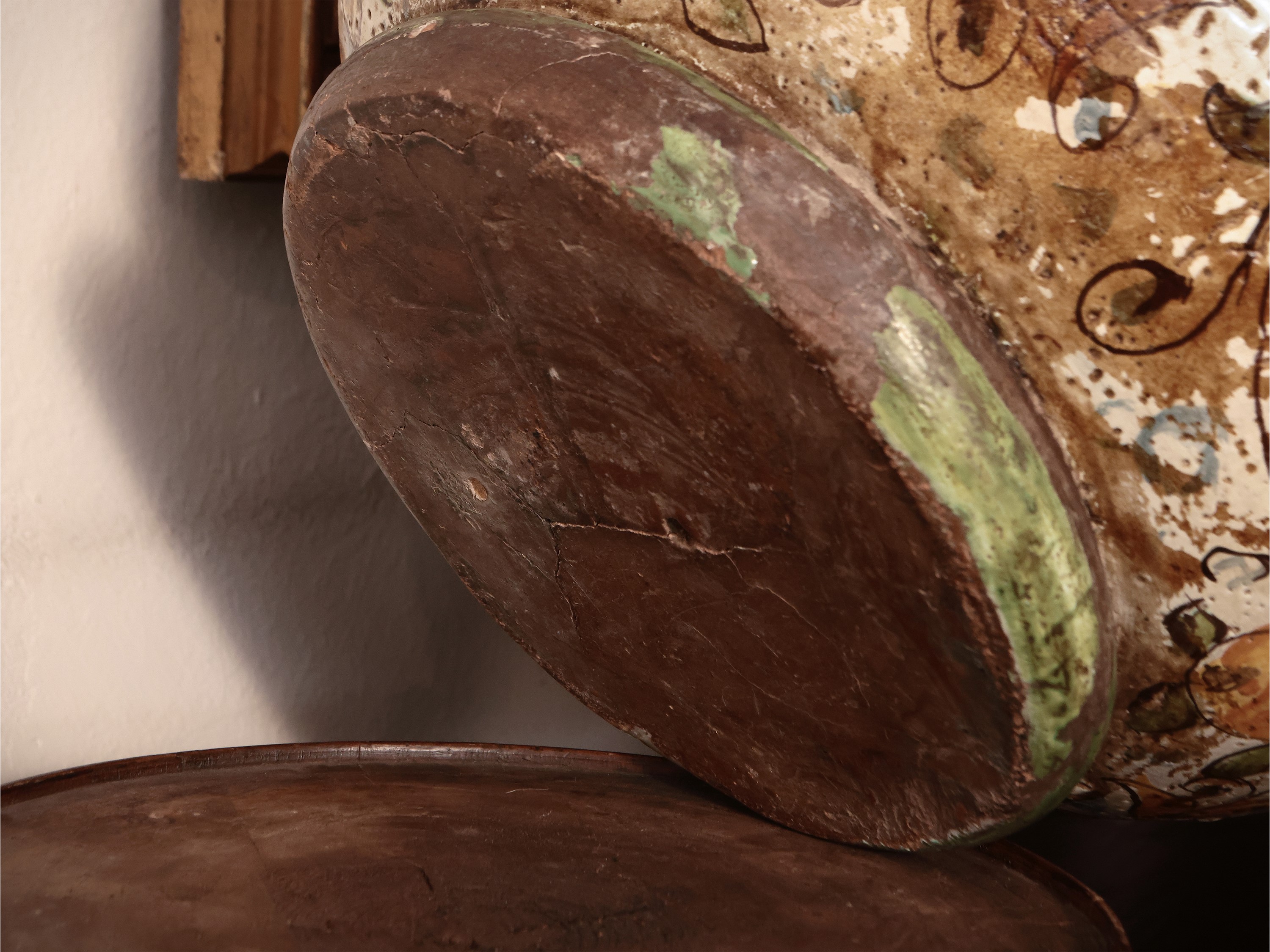 Coppia di Orci da Vino in Maiolica, Manifattura di Montelupo