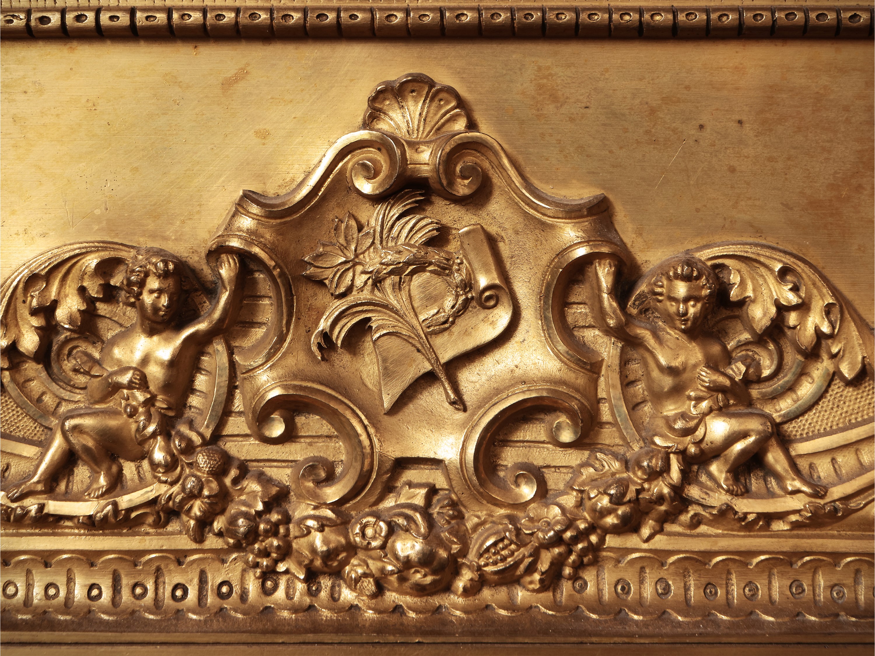 Orologio da Tavolo in Bronzo Dorato