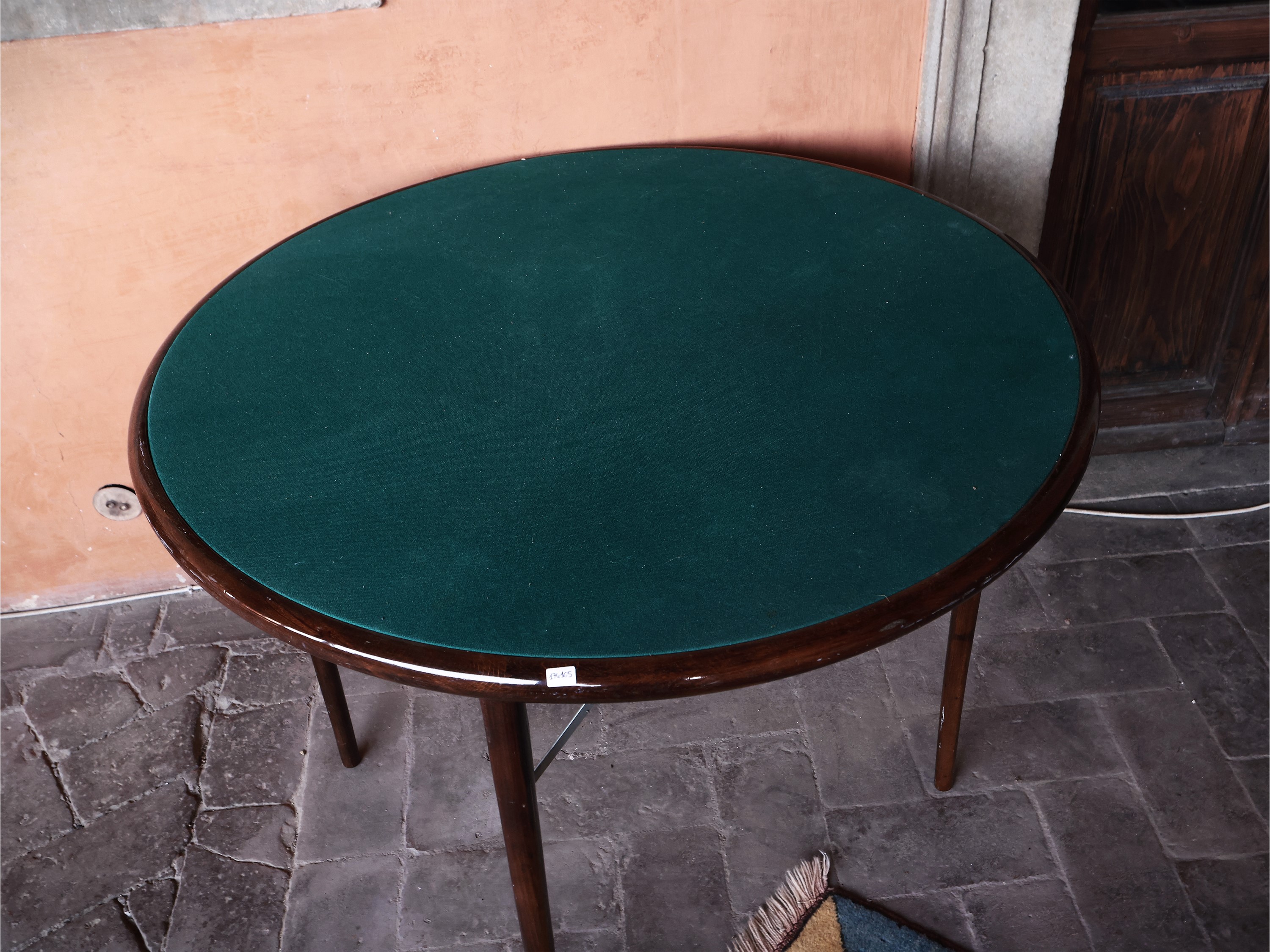 Tavolino da Gioco Pieghevole in Faggio