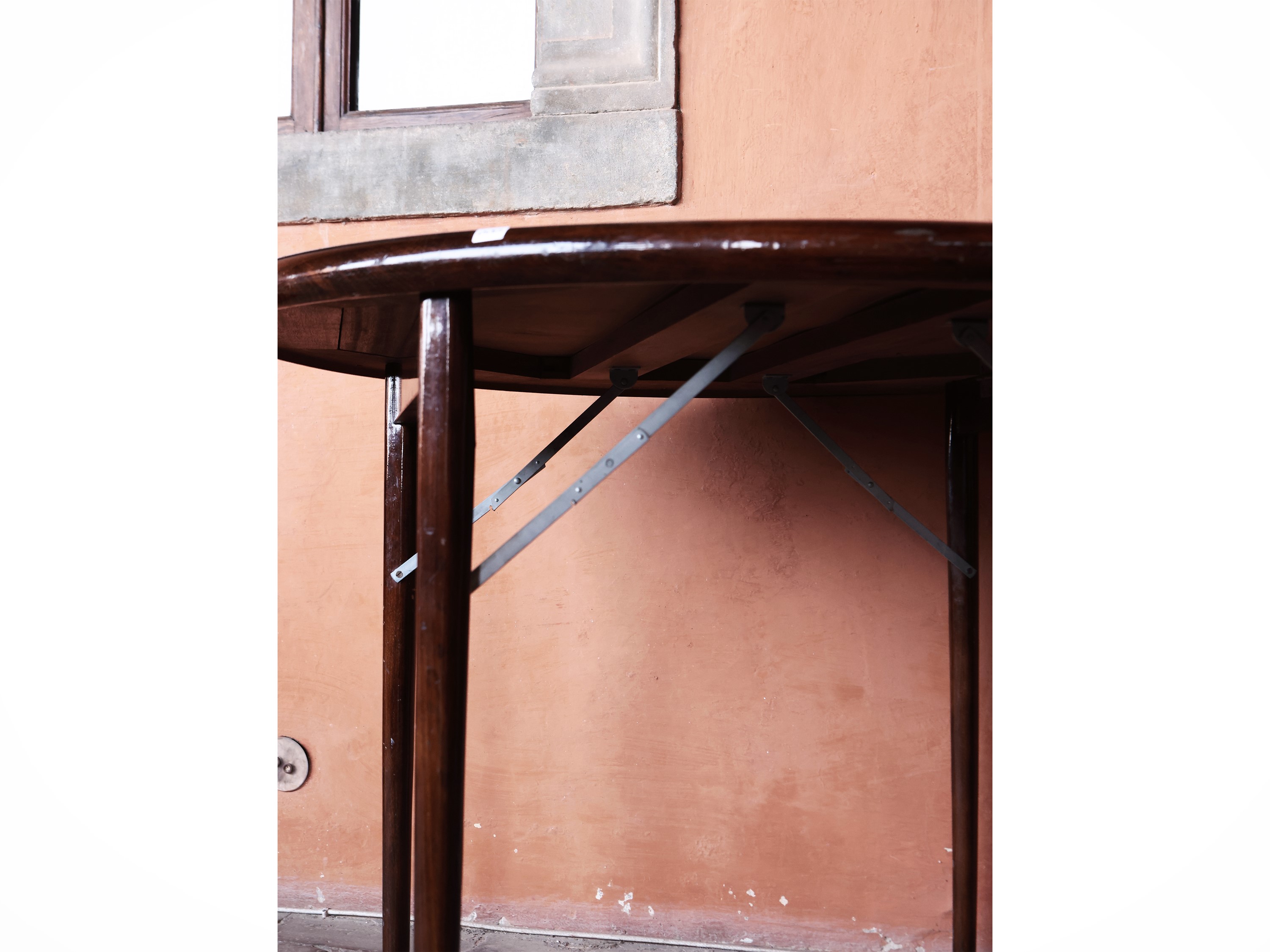 Tavolino da Gioco Pieghevole in Faggio