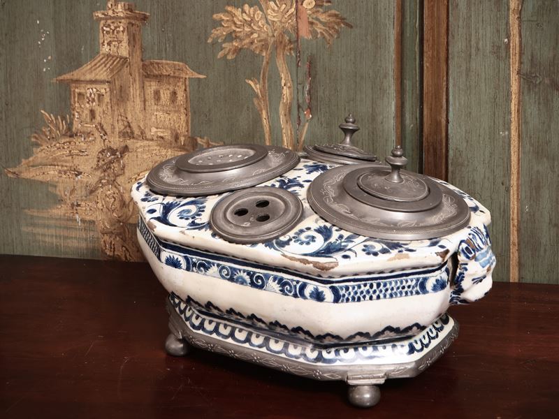Calamaio in Maiolica