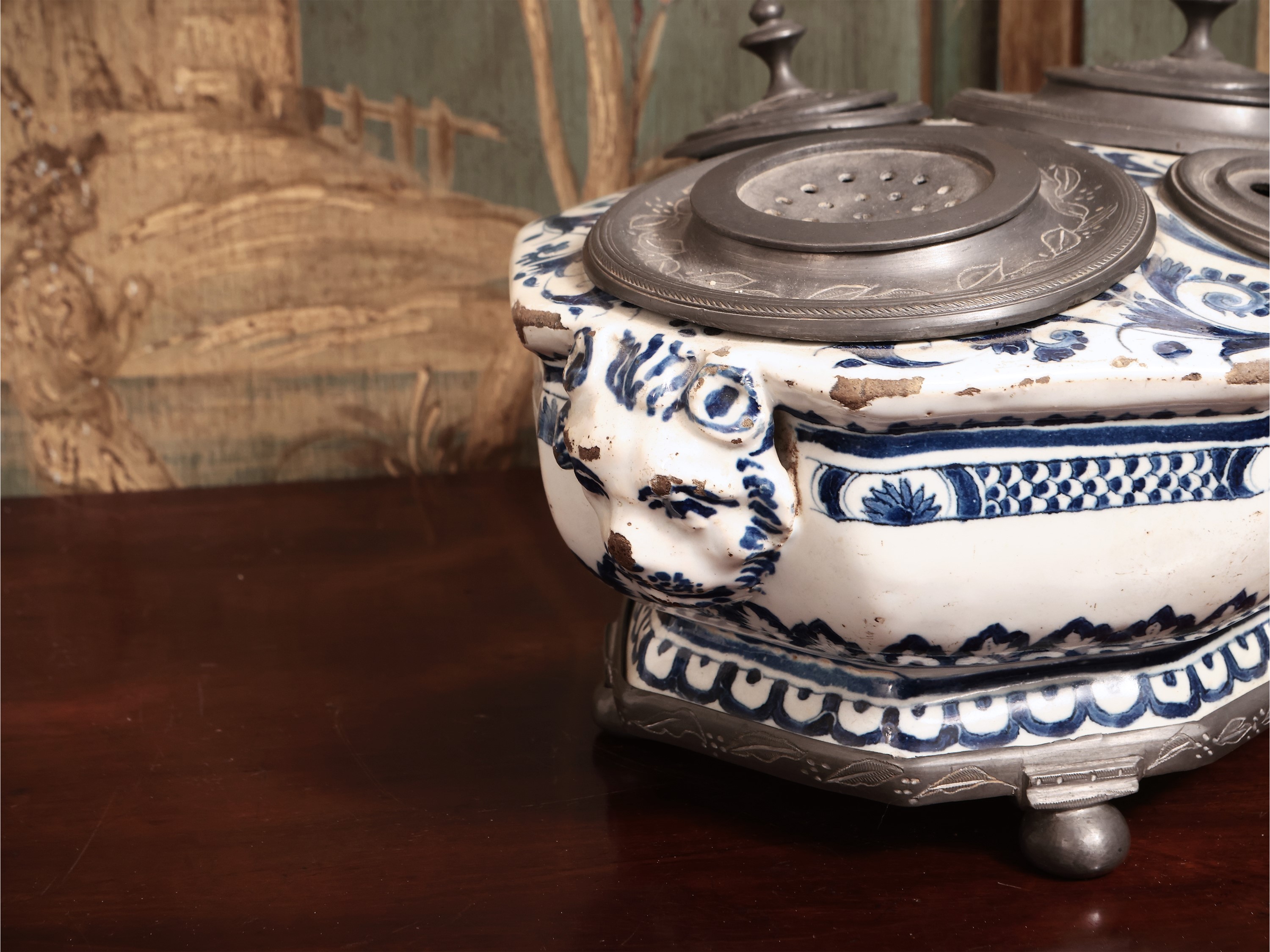 Calamaio in Maiolica
