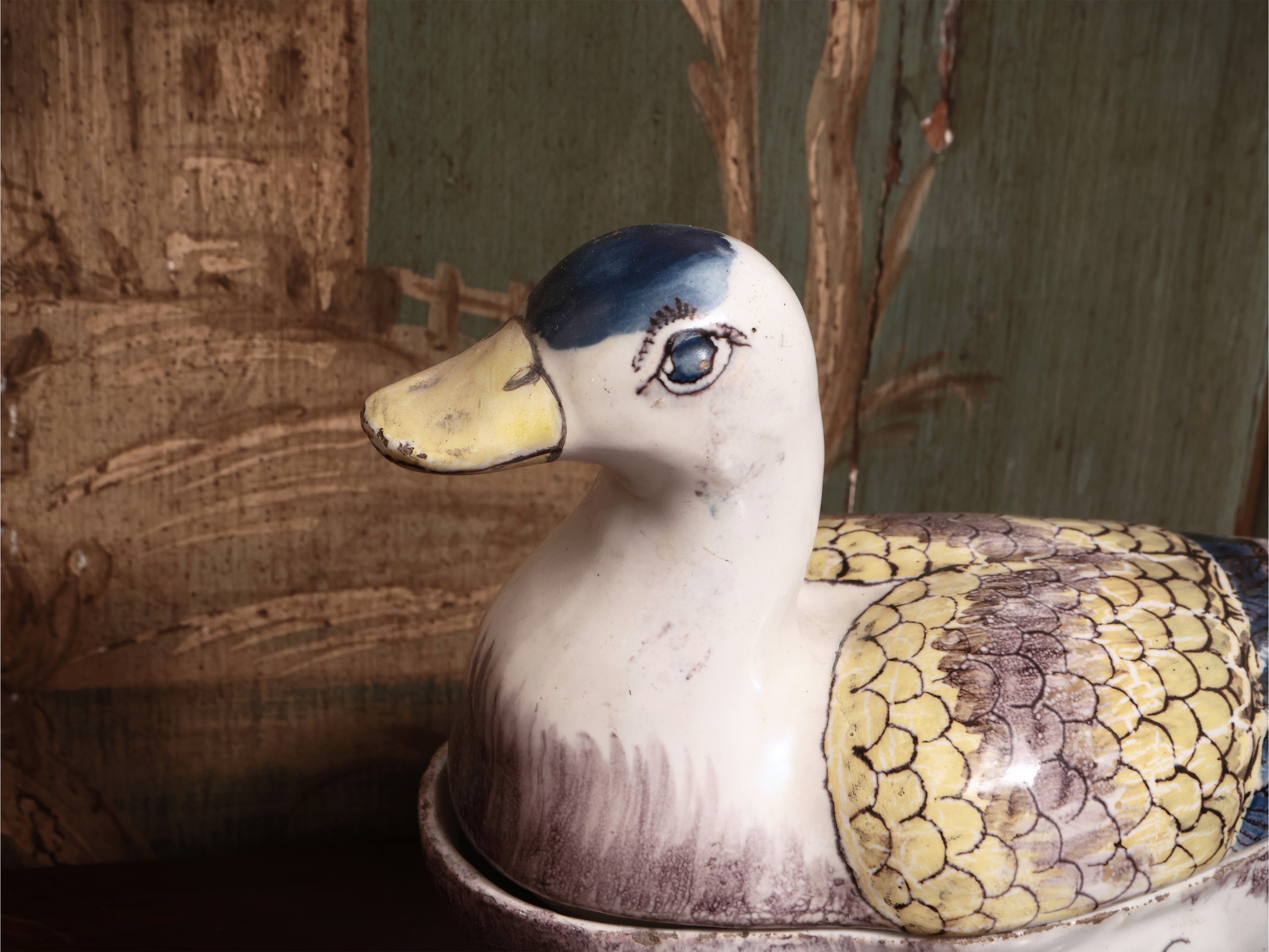 Scatola in Maiolica