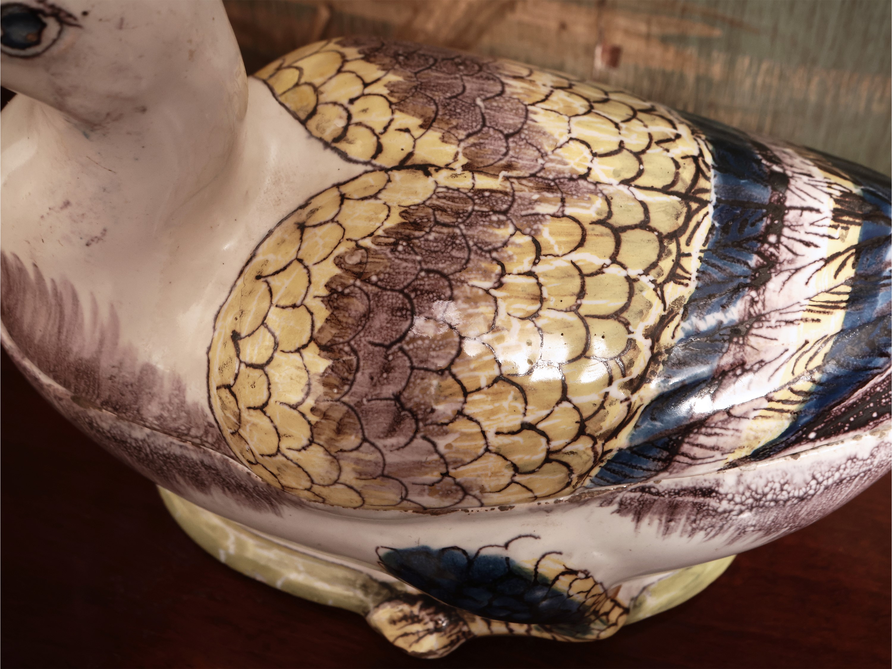 Scatola in Maiolica