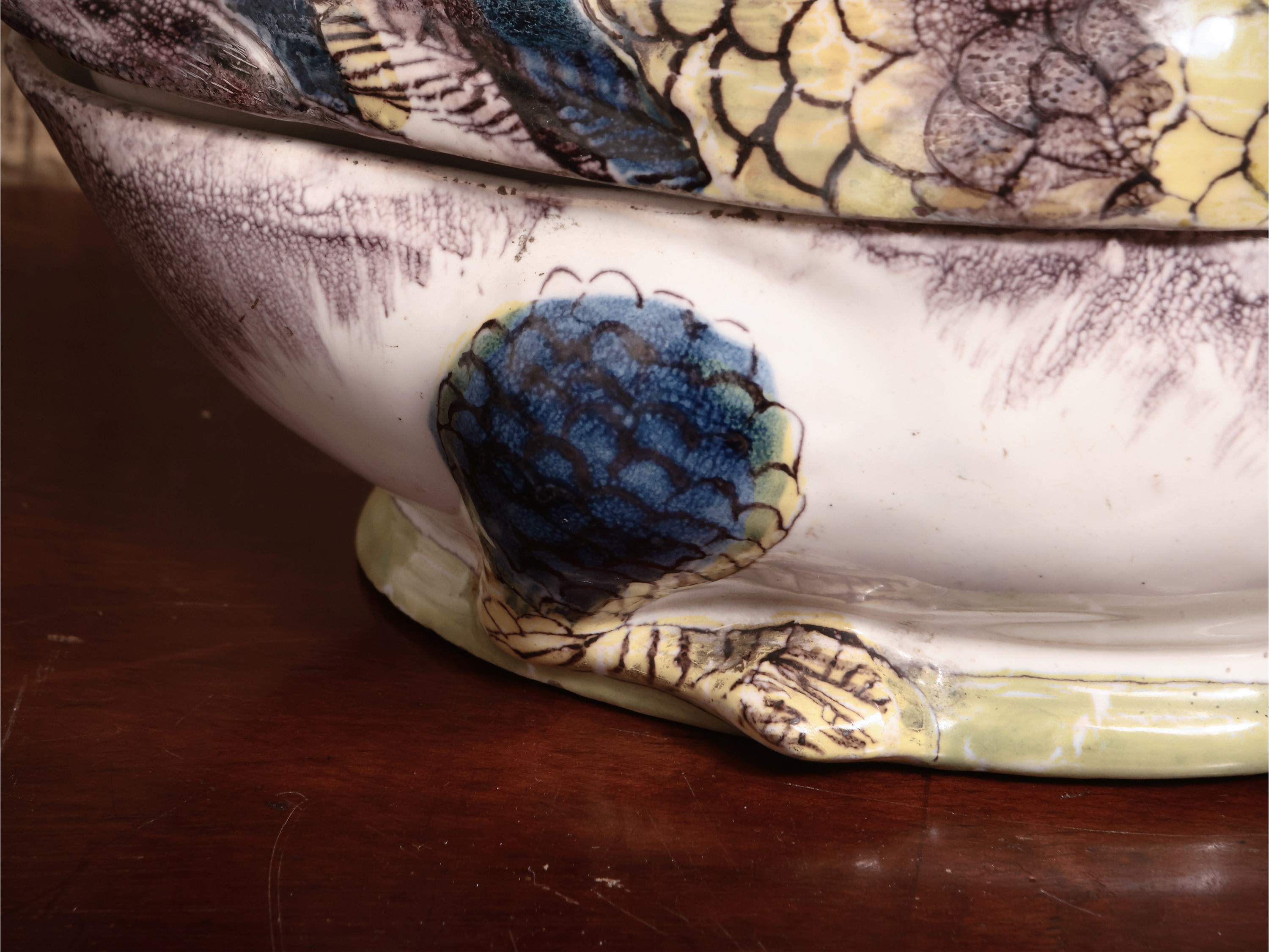 Scatola in Maiolica