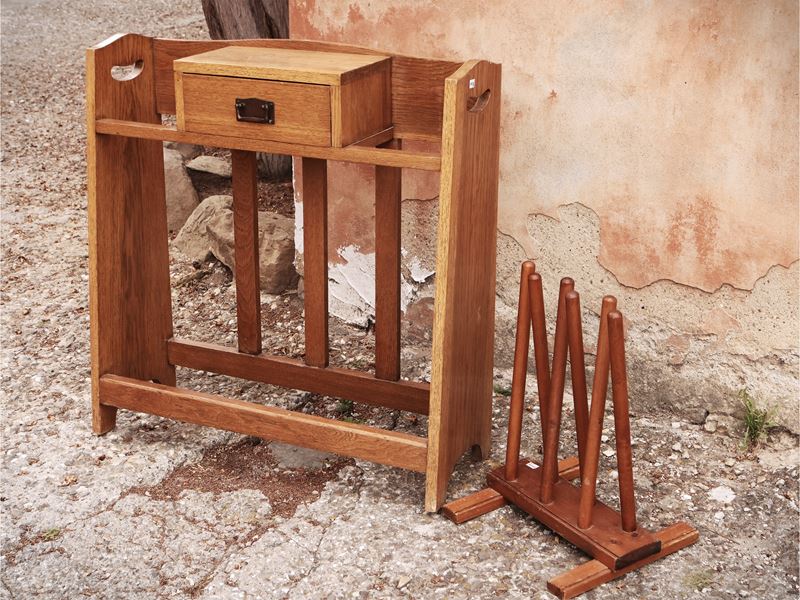Due Complementi di Arredo in Rovere