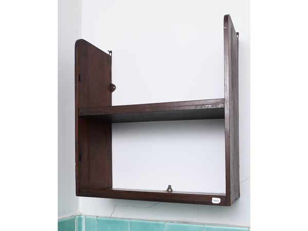 Scaffale pensile in legno tenero