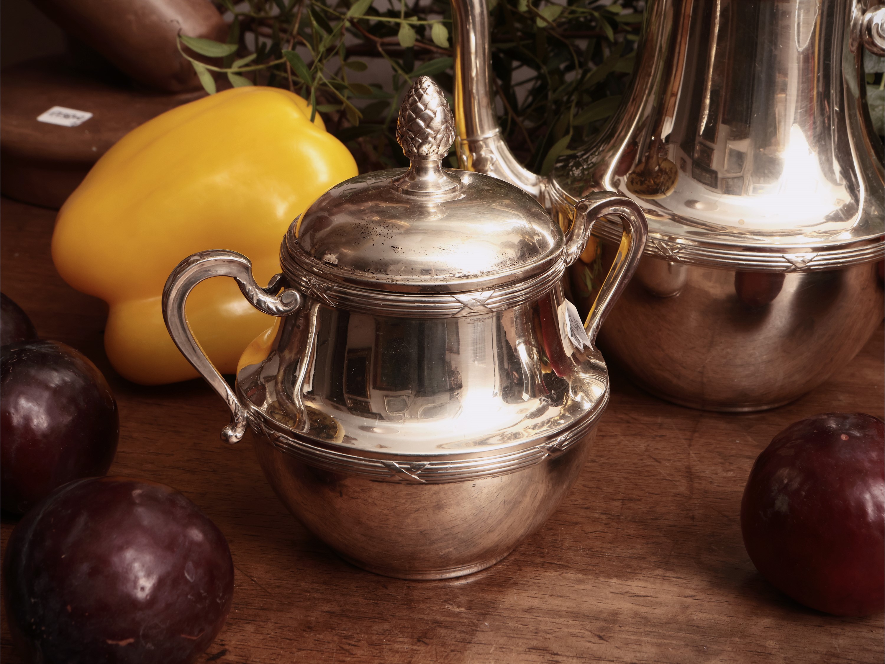 Servizio da caffè in argento