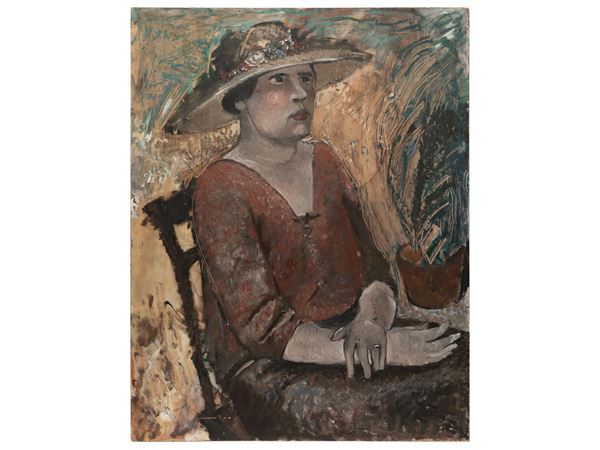 Marino Marini - Donna con cappello 1929
