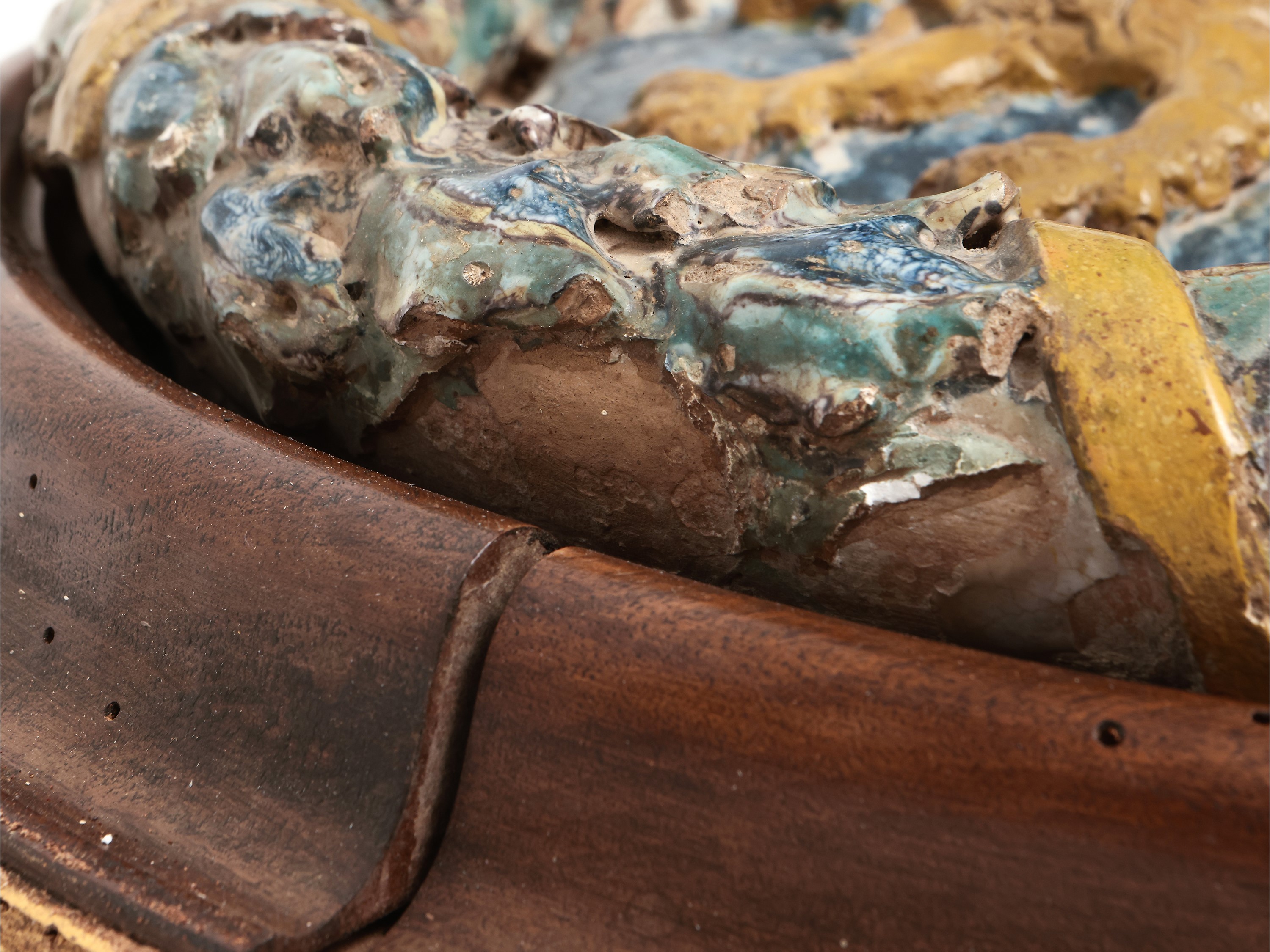 Stemma gentilizio con leone rampante e stella a otto punte