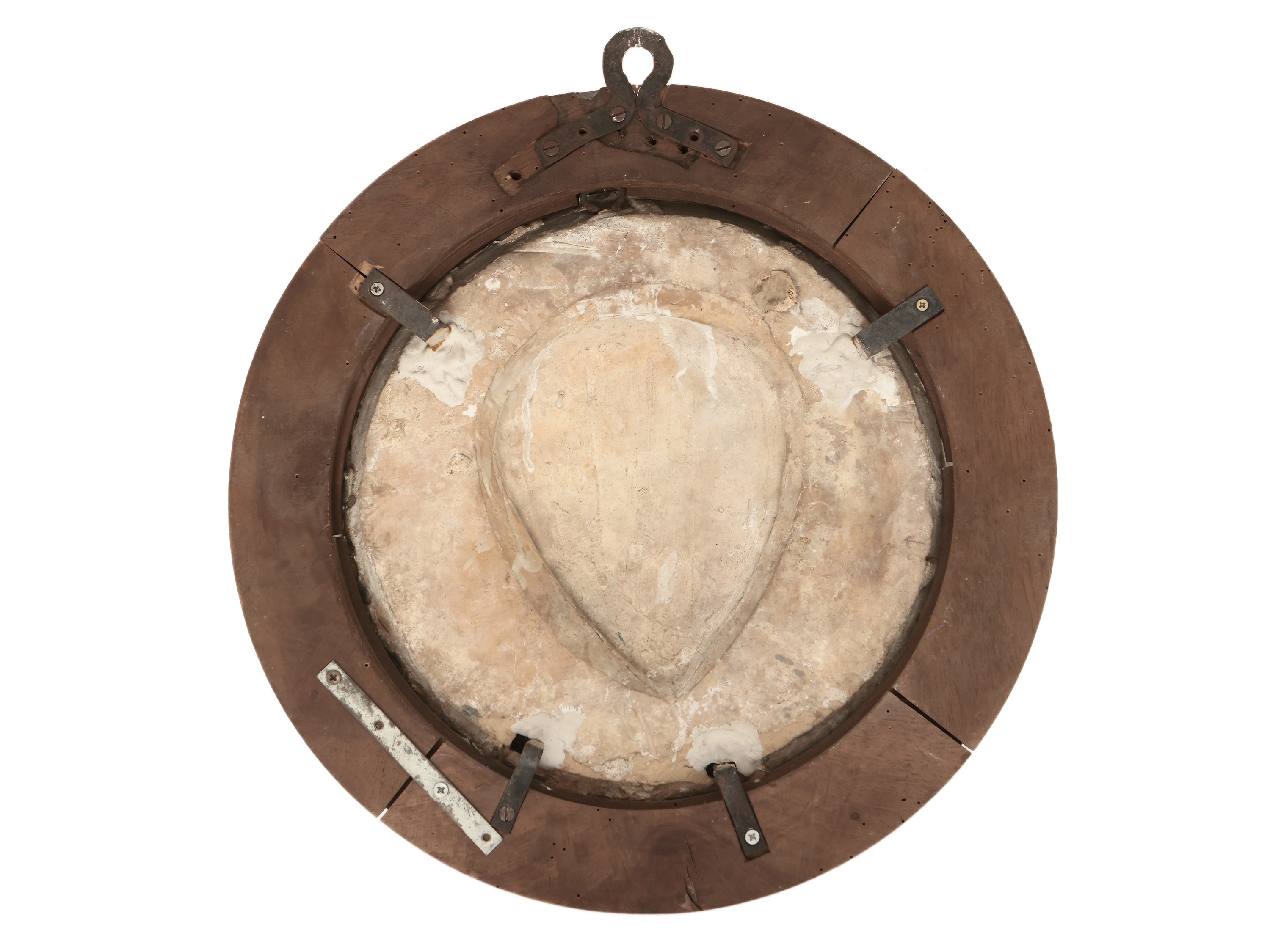 Stemma gentilizio con leone rampante e stella a otto punte