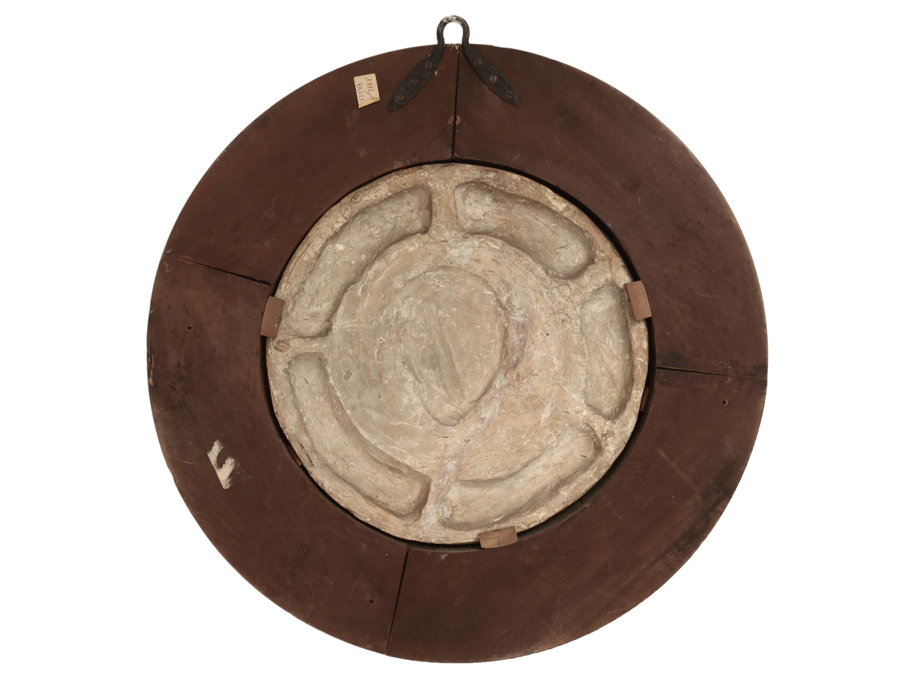 Bottega Giovanni della Robbia - Stemma Gentilizio con Tre Mezze Lune Crescenti (strozzi?) Entro G...