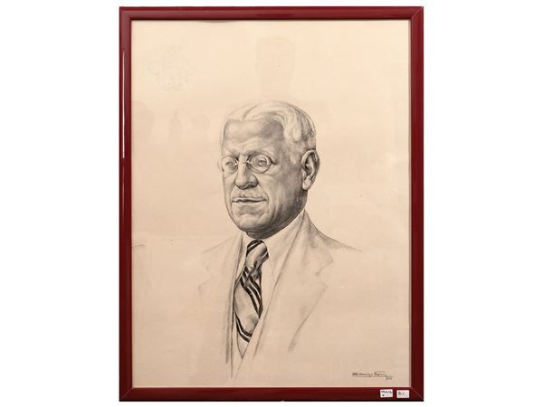 Italo Amerigo Passani - Ritratto maschile 1932