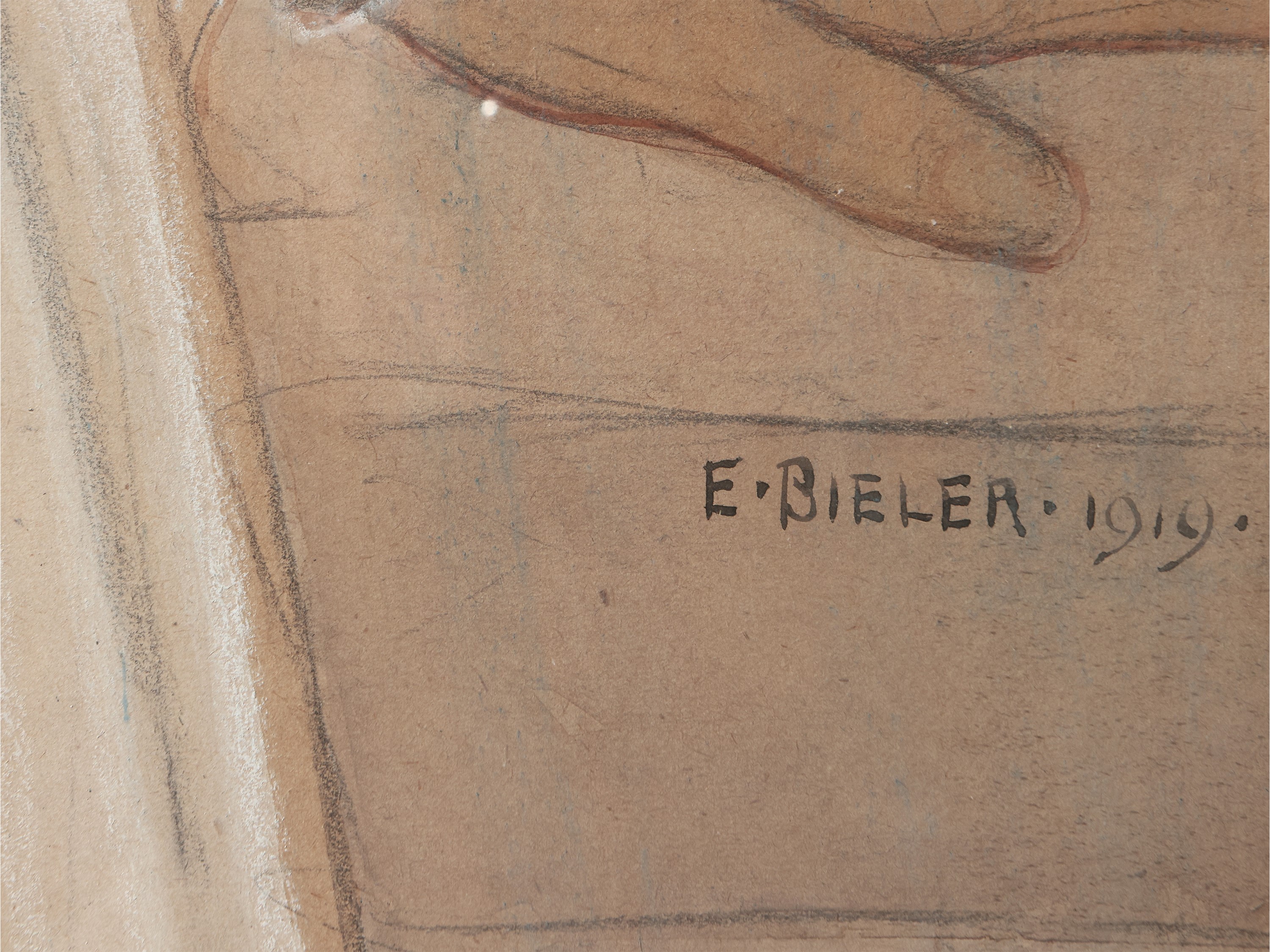 Donna con fanciulla 1919