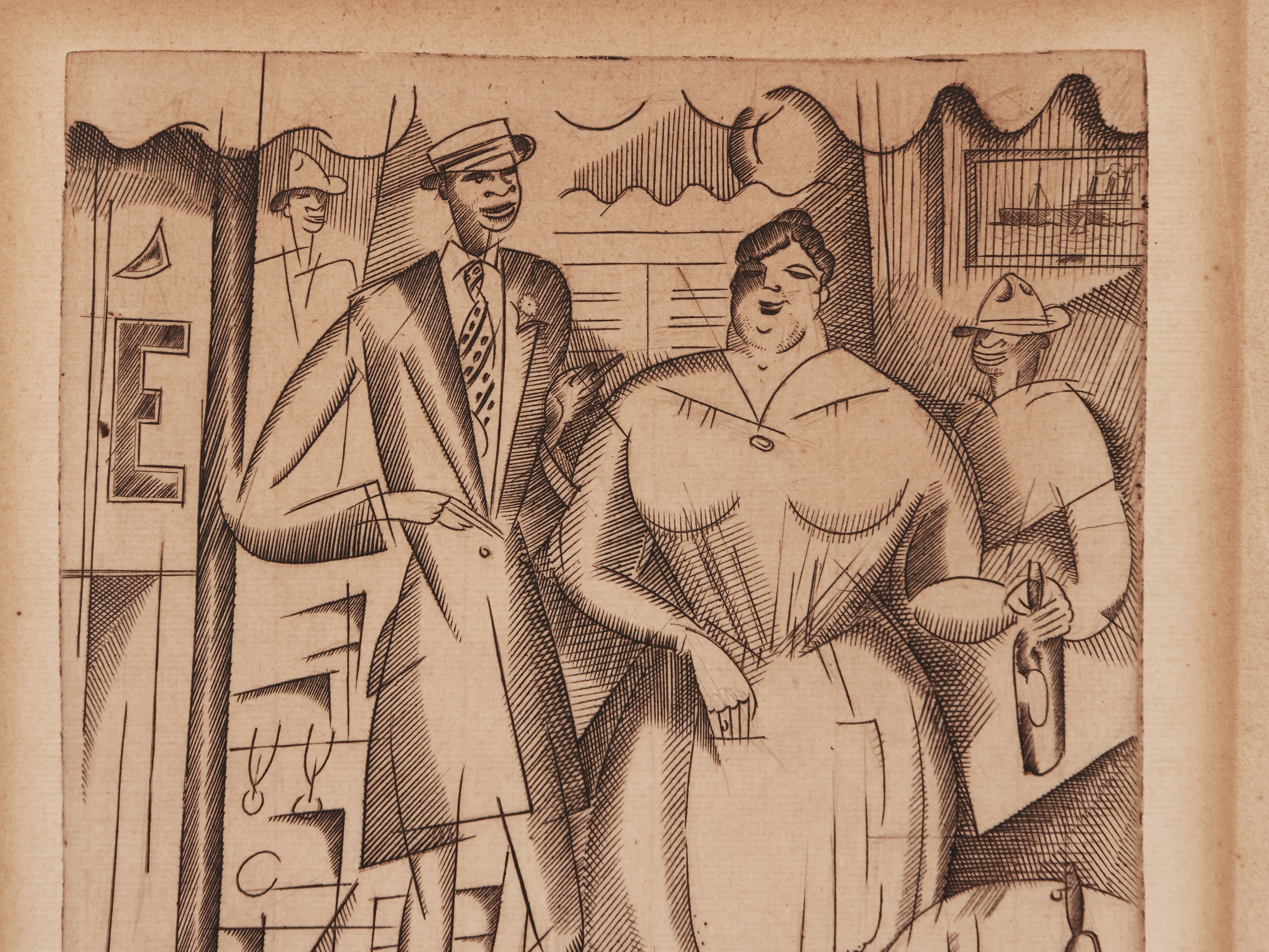 Nègres américains à Saint Nazaire 1917