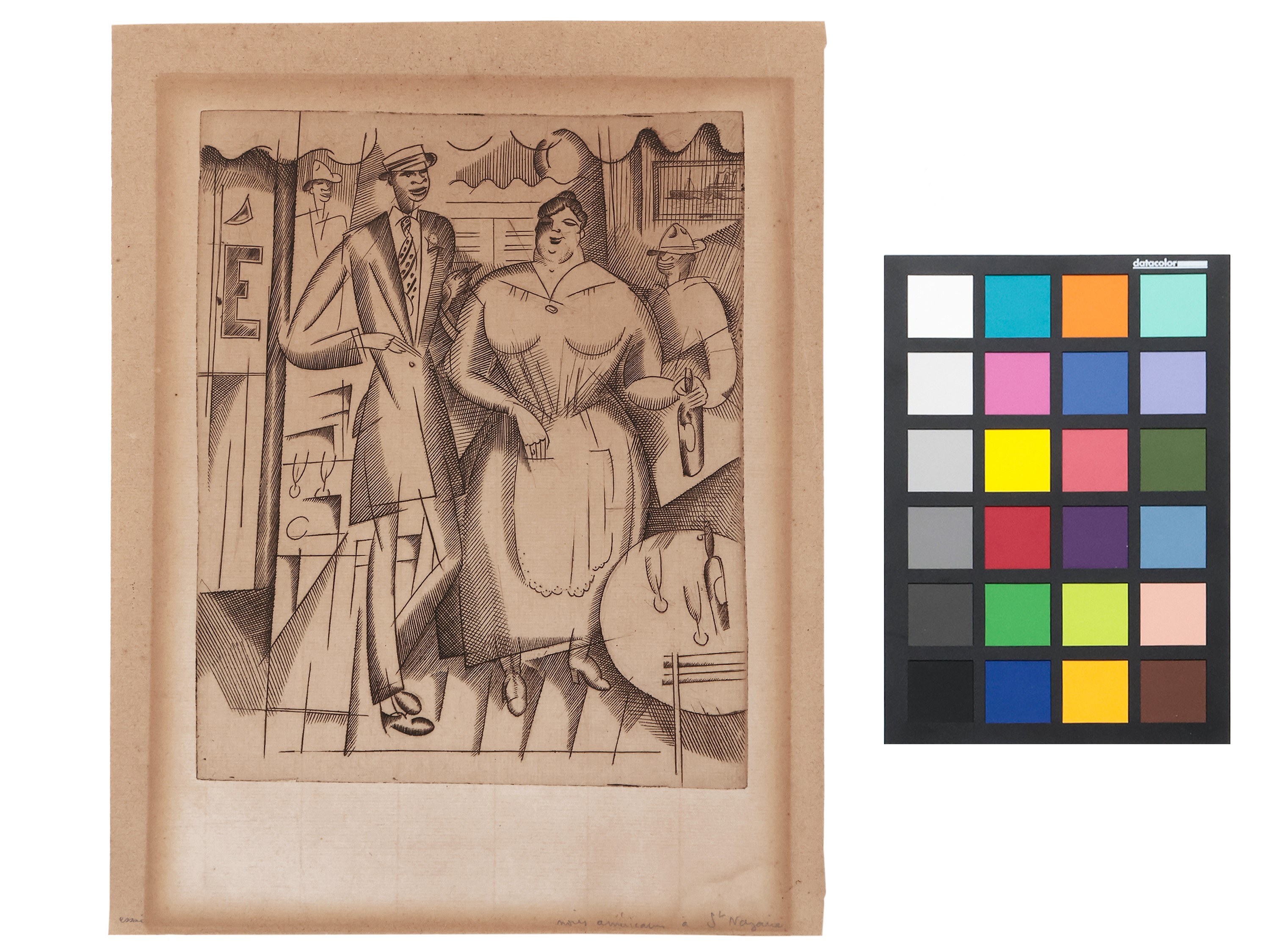 Nègres américains à Saint Nazaire 1917