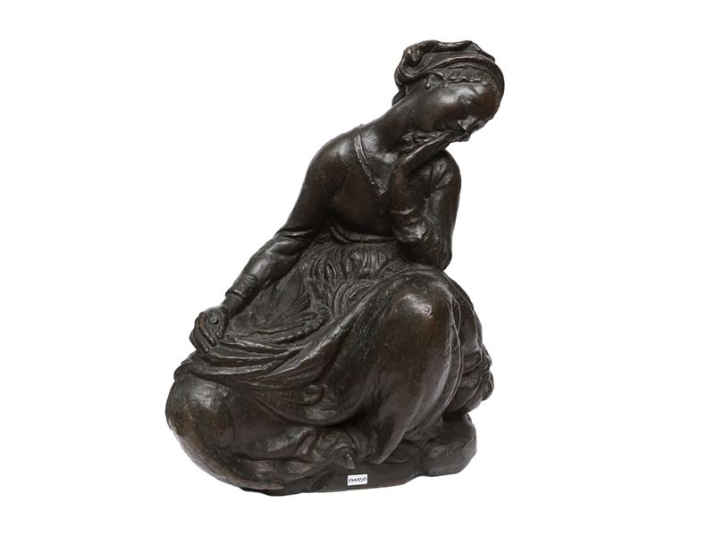 Donna sul sacco (o Donna che riposa)