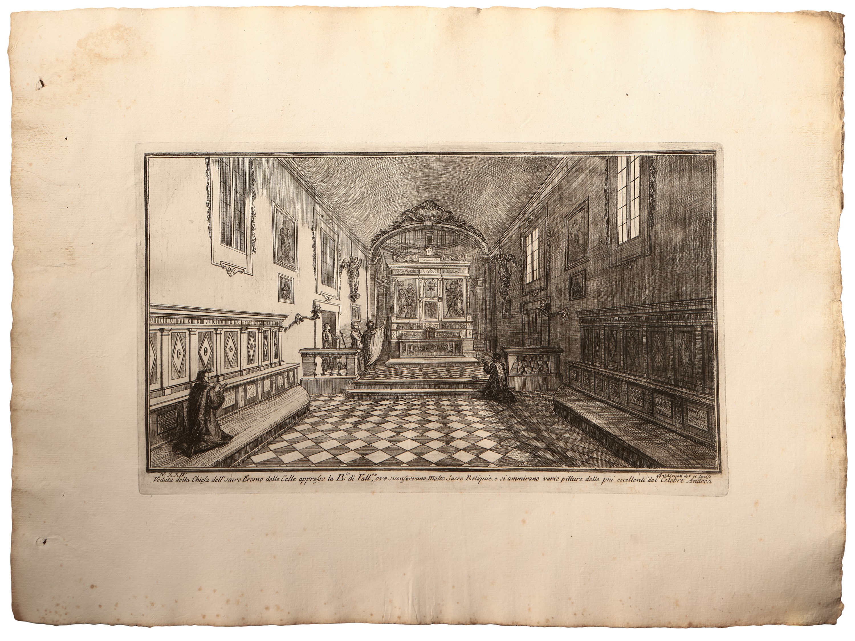 Antonio Donati - Vedute della Vallombrosa