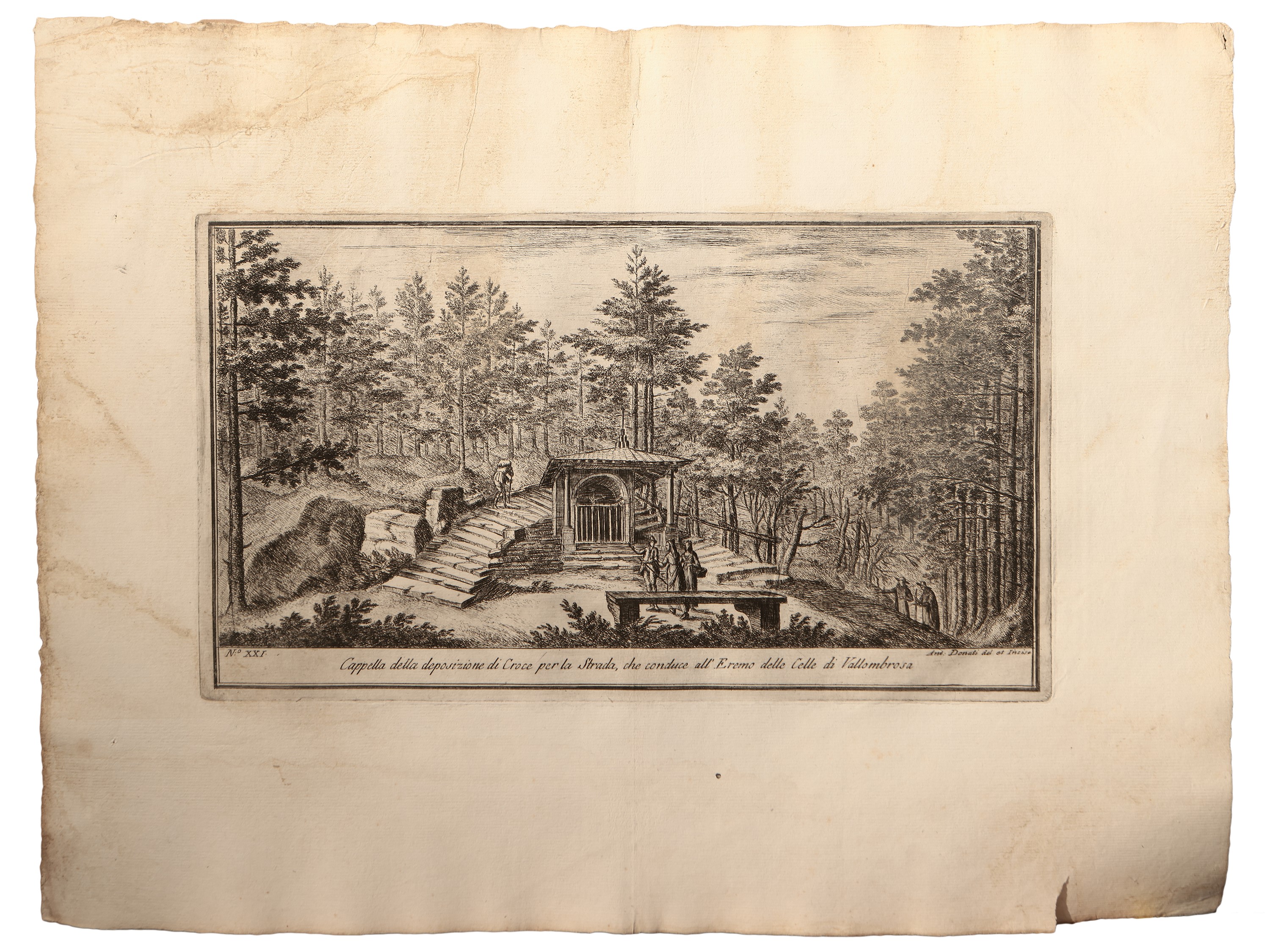 Antonio Donati - Vedute della Vallombrosa