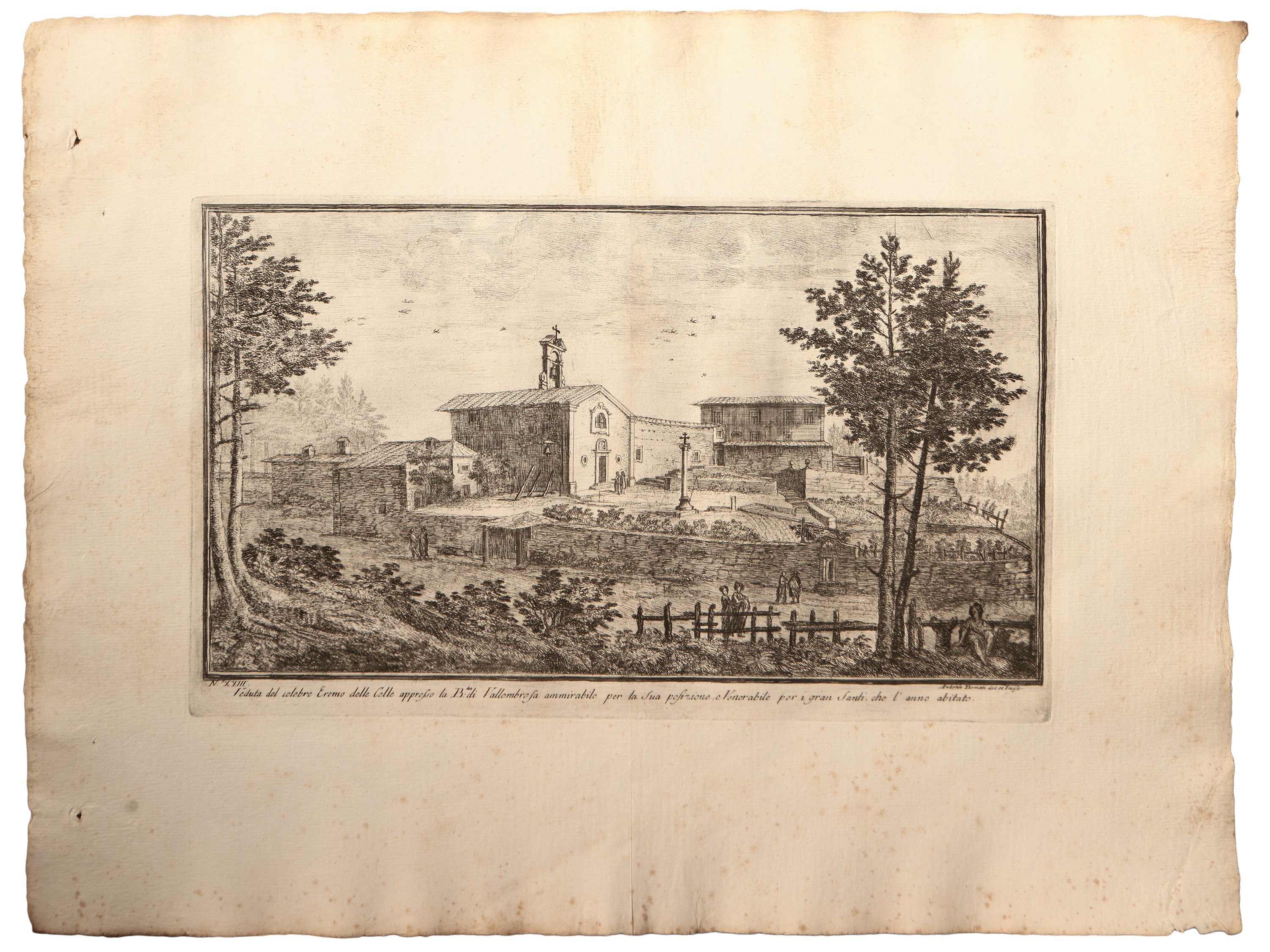 Antonio Donati - Vedute della Vallombrosa