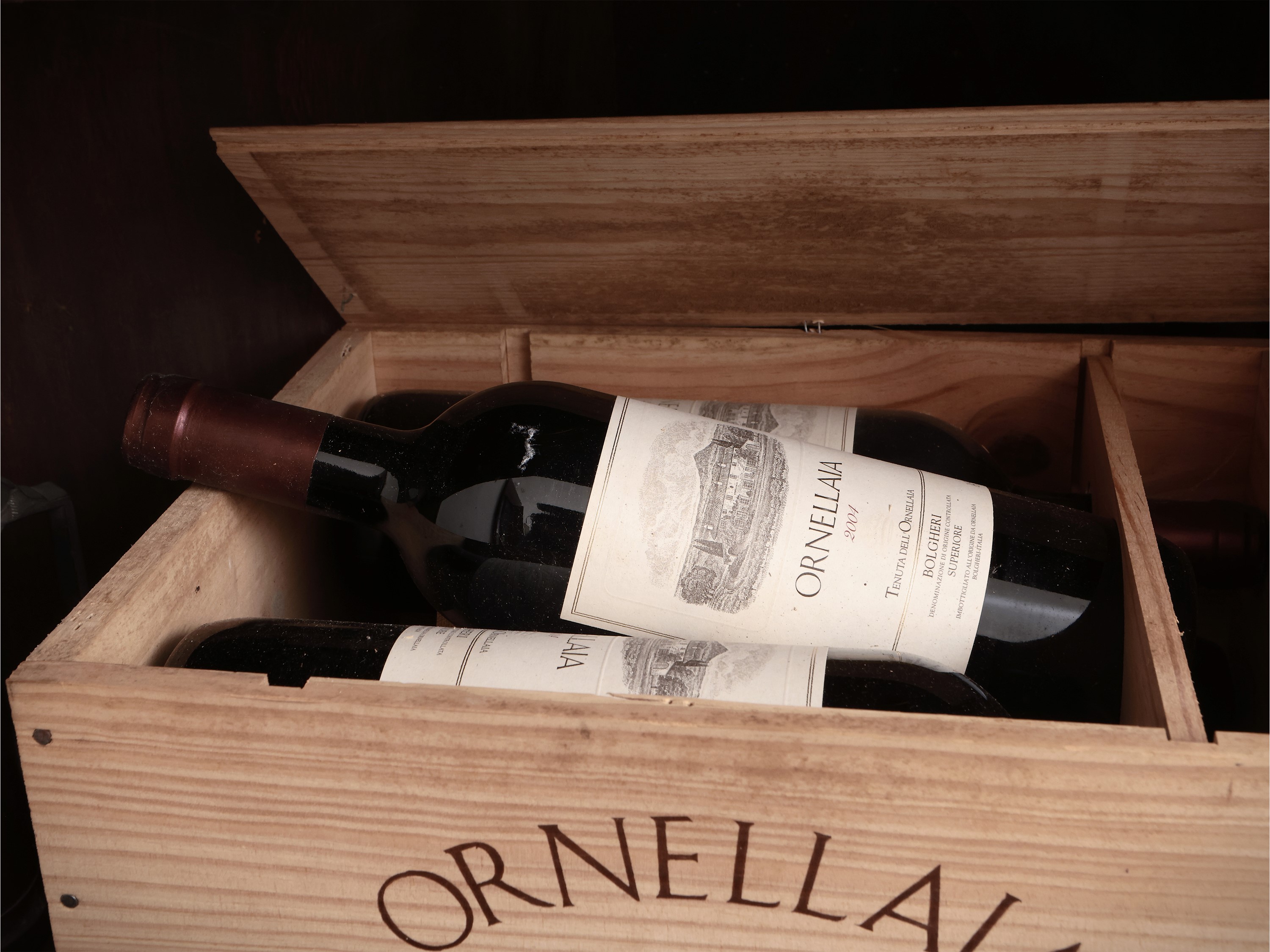Sei Bottiglie Tenuta Dell'ornellaia, Bolgheri Superiore Doc 2004