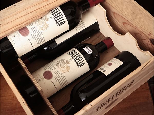Quattro bottiglie Tignanello 2005, IGT, Antinori