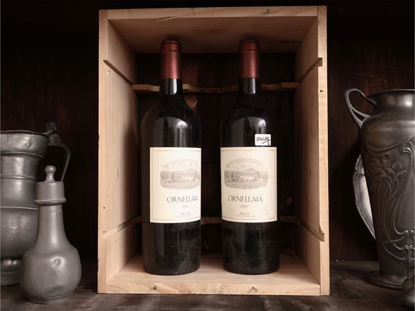 Due bottiglie Ornellaia M.I.A. 1997
