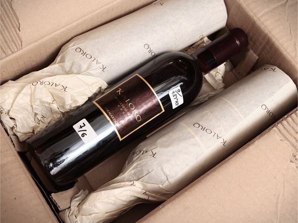 Sei bottiglie Kaloro Moscato di Trani DOC Tormaresca