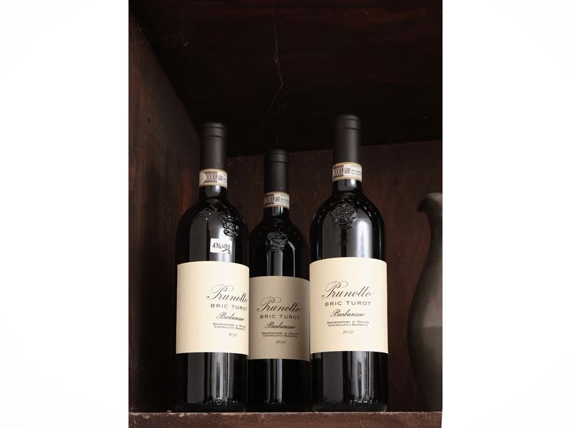 Tre Bottiglie Prunotto Bric Turot Barbaresco, Docg 2011