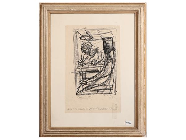 Primo Conti : Gesù lavoratore 1955  - Asta Arte Moderna e Contemporanea - Maison Bibelot - Casa d'Aste Firenze - Milano