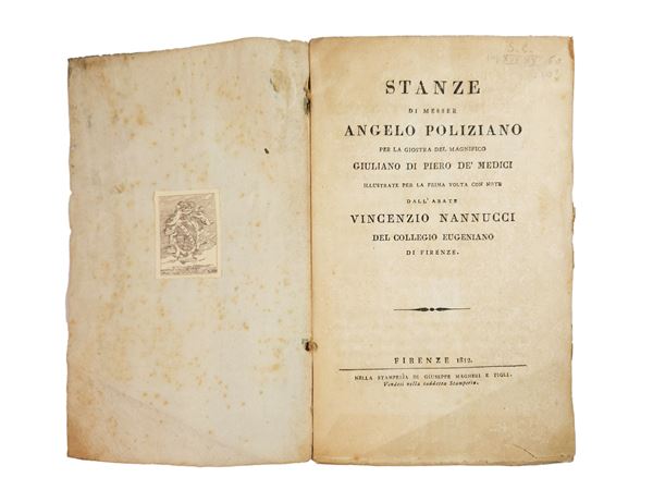 Angelo Poliziano - Stanze di Messer Angelo Poliziano