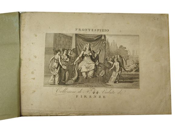 Collezione di N. 44 Vedute di Firenze