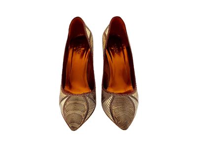 Gucci - Decolleté in Pitone Patchwork