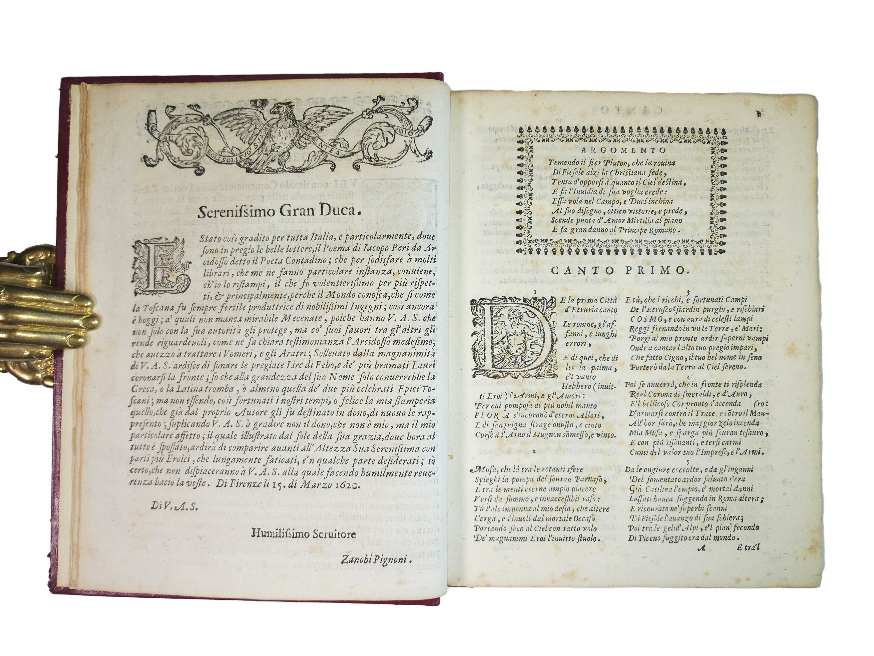 Fiesole distrutta di Gio Domenico Peri Contadino d’Arcidosso