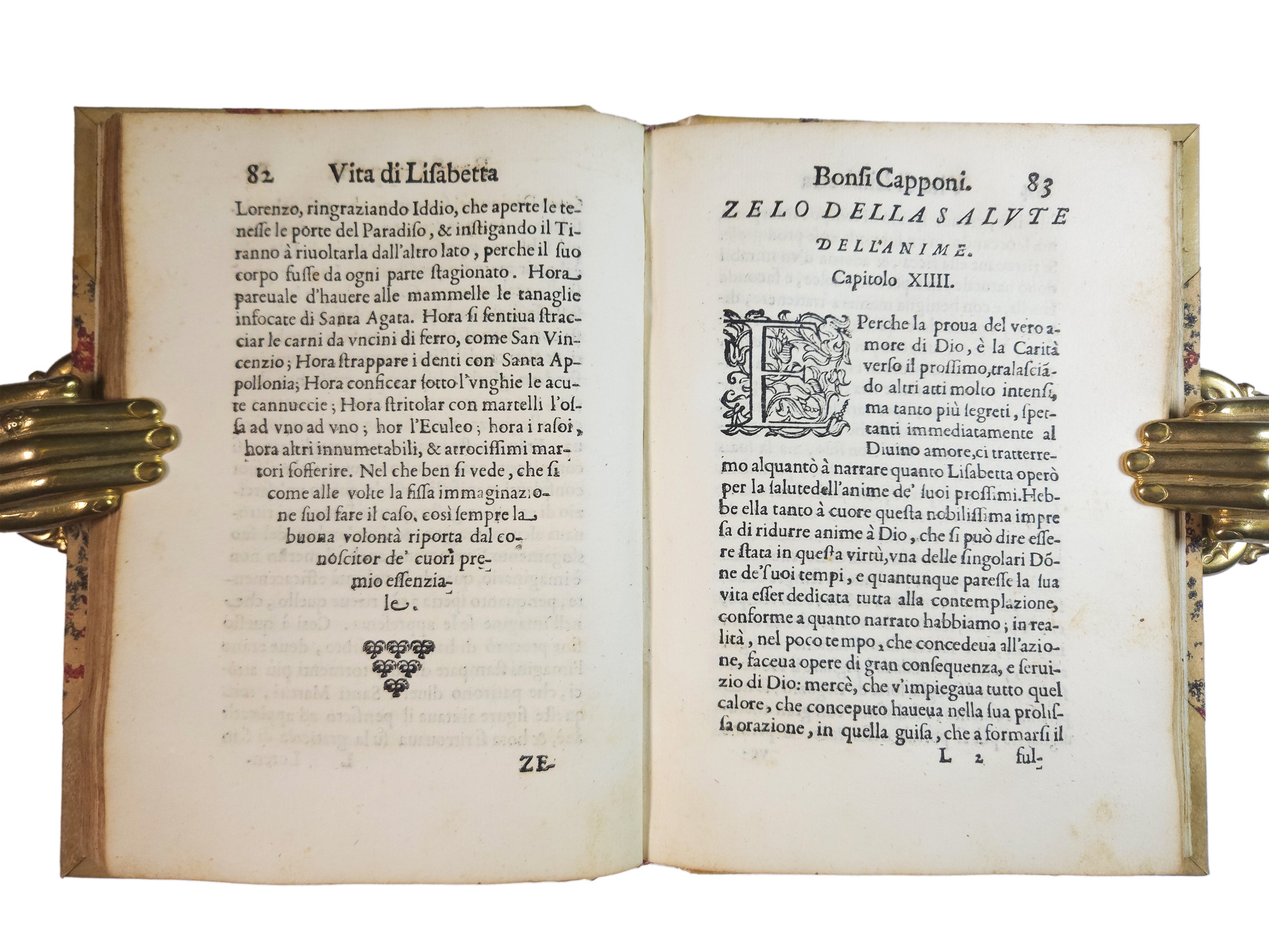 Vita di Elisabetta Bonsi Capponi Nobile Matrona Fiorentina