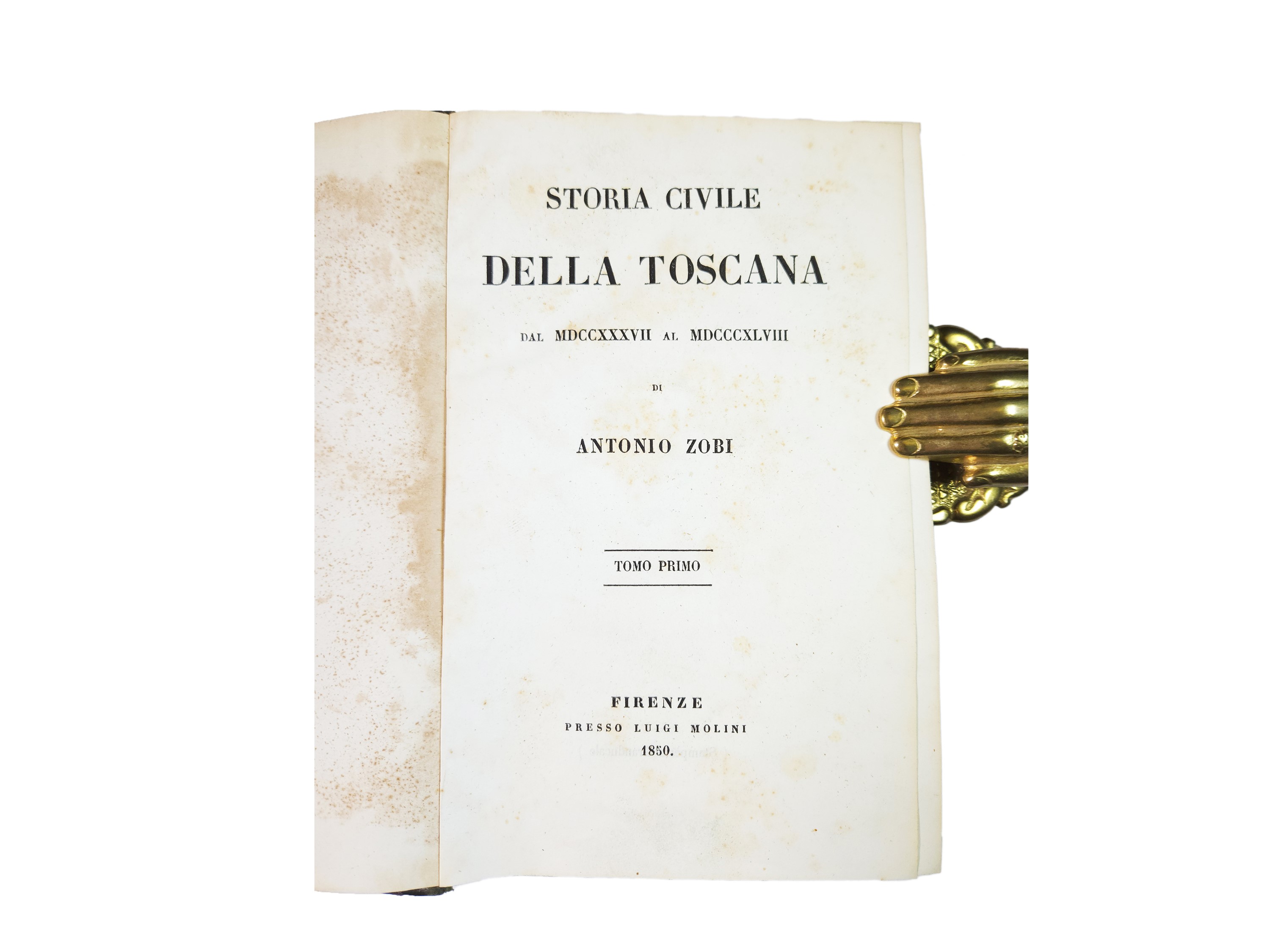 Storia civile della Toscana dal 1737 al 1848