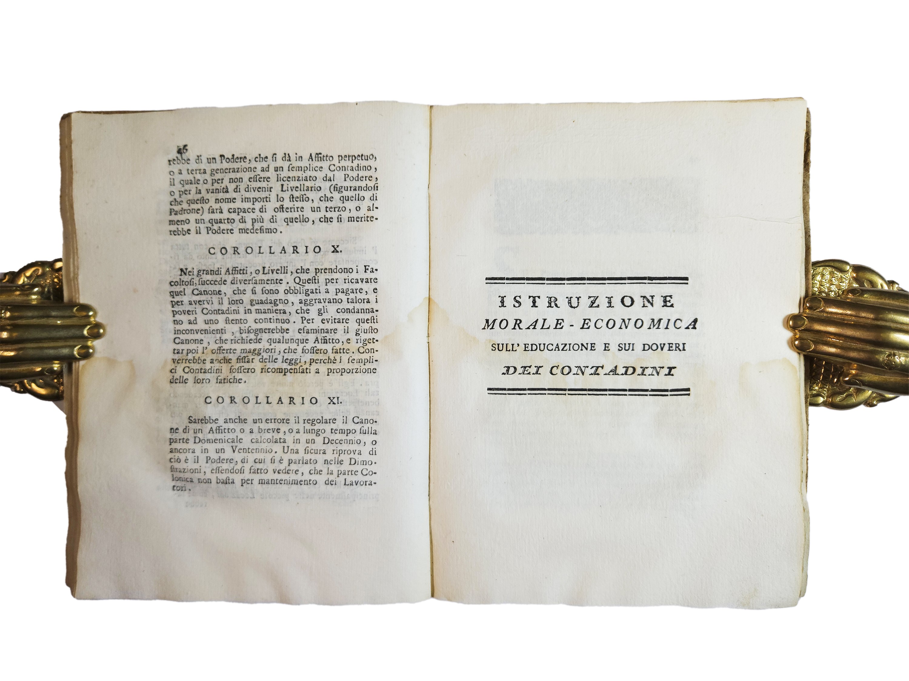 Lettera parenetica, morale, economica di un paroco dalla Val di Chiana