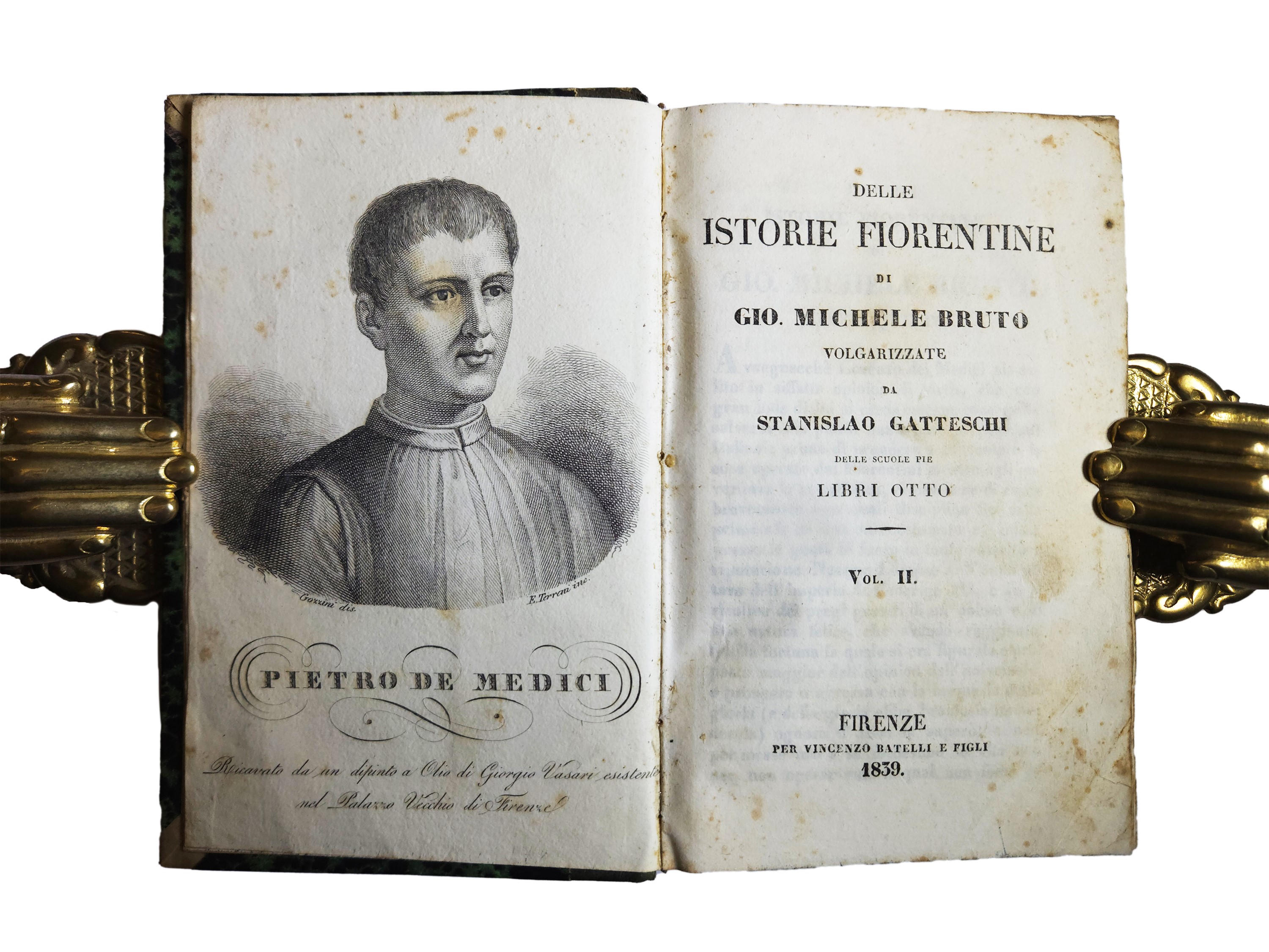 Delle Istorie Fiorentine di Gio. Michele Bruto, Volgarizzate da Stanislao Gatteschi