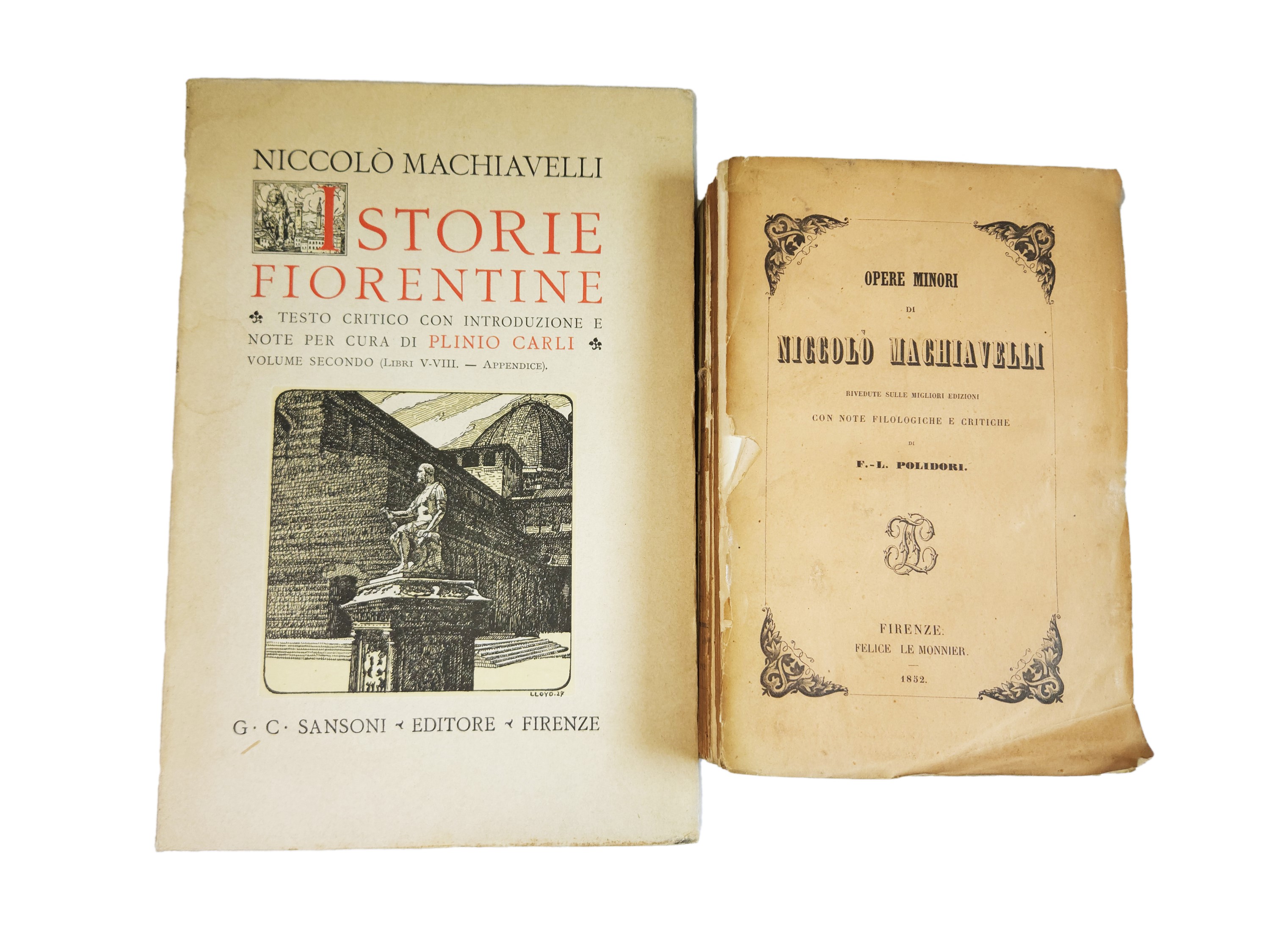 Opere di Niccolò Machiavelli cittadino e segretario fiorentino