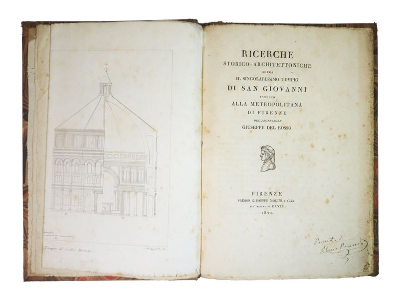 Giuseppe del Rosso - Ricerche Storico-architettoniche Sopra il Singolarissimo Tempio di San Giova...