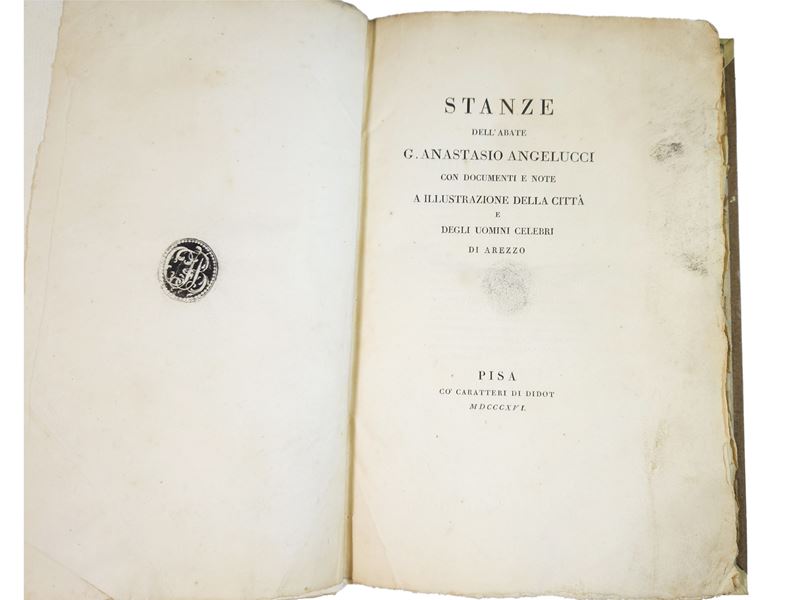 Stanze dell’Abate G. Anastasio Angelucci