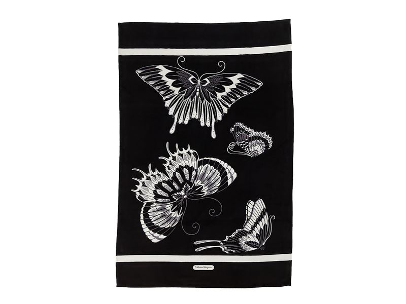 Salvatore Ferragamo - Telo mare in ciniglia